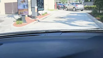 I Asked A Stranger On The Side Of The Street To Jerk Off And Cum In My Ice Coffee (Public Masturbation) Outdoor Car Sex