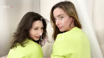 Step Brother Fucks Step Sister And Her Girlfriend At A Pajama Party