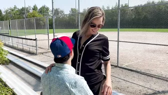 Husband Shares Wife With Teammate After Losing Baseball Game Bet / Public Fucking / Amateur Hotwife