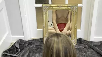 Mirror Self Orgasm Instructions With Self Dirty Talk Edging