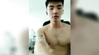 Cute Asian Straight Guy Jerk Off