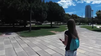 Pornstar Traveler - Valencia.part 4. City Park Turia