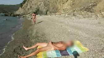 Spontaneous Free Fuck On The Beach! Everyone Can Fuck! Free Choice Of Hole