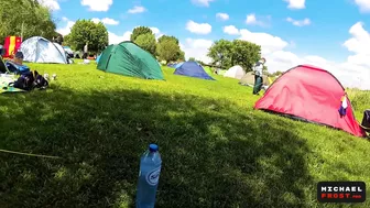 Very Risky Sex In A Crowded Camping Amsterdam ｜ Public Pov