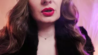 Asmr Fur Coat Fetish, Vaping Smoking With Leather Gloves (Arya Grander)