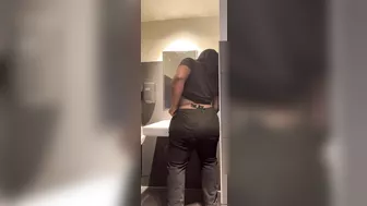 Naughty Girl Dancing In The Bathroom