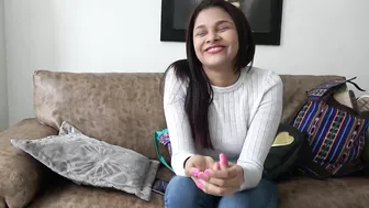 Cute 18 Year Old Colombian Blowjob And Ass Fuck In Fake Casting