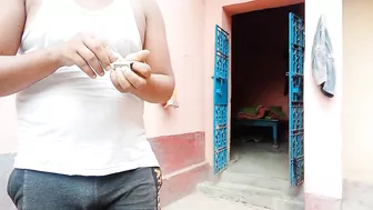 Village Bhabhi Alone In Home Outdoor Sex Video