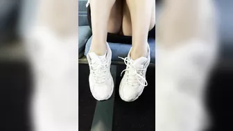 Train Tease No Panties