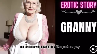 [Granny Story] First Sex With The Hot Gilf Part 1