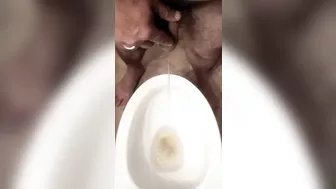 Taking A Piss With A Dick Ring On Uncircumcised