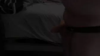 Hotwife Locks Up Cuck And Flogs Plugged Ass