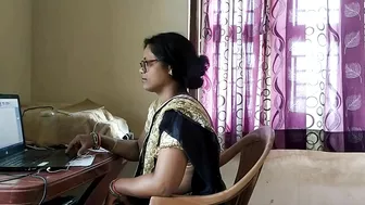 It Engineer Trishala Fucked With Colleague On Hot Silk Saree After A Long Time