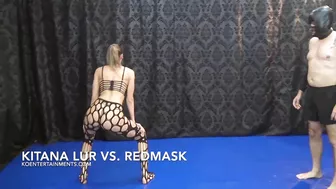 Donning Provocative Stockings Does Not Impede The Dominance Of A Powerful Female Figure. Kitana Lur Is Known For Her Involvement In Wrestling And Her Expertise In The Practice Of Facesitting