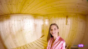 Tmw Vr Net - Sarah Kay - Sauna Experience At Tmwvrnet