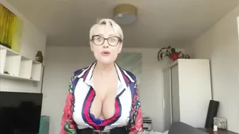 Oily Show With Busty Angel