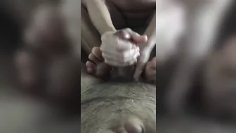 Handjob Cum With Feet