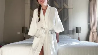 Asshole Student Decided To Entertain Herself In A Hotel Room