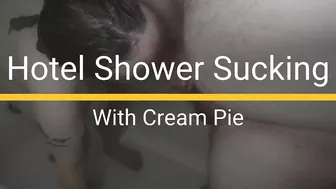 Hotel Shower /W Cream Pie