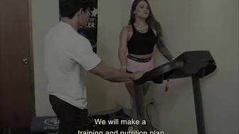 Curvy Latina Babe Fucked At The Gym By Personal Trainer