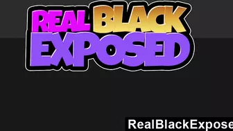 Realblackexposed - Ebony Babe Cherry Hilson Sucks And Fucks Big Black Cocks