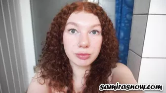 I'll Give You A Blowjob! Ginger Teen Sucks Him Until You Cum