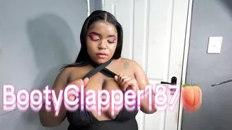 Busty Big Ass Black Girl Takes A Facial And A Creampie From A White Boy