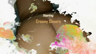 Thick Pussy Cream And Cumshot Mixing Together