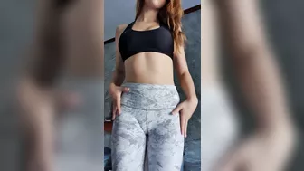 Teen In Yoga Pants