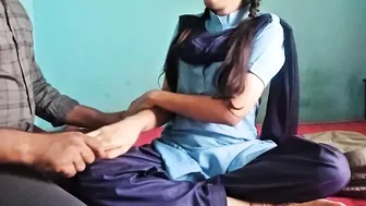 Desi Innocent School Girl Fucked Hard By Devar And Cum Her On Body