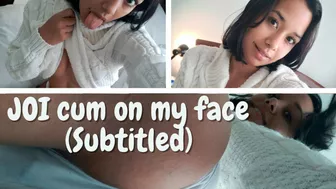 Joi Dont Go To Work And Cum On My Face (Romantic Subtitled)