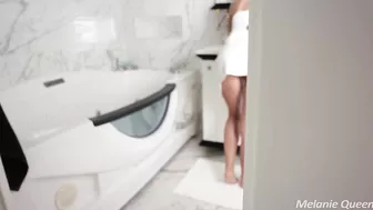 Catching My Step Sister In The Bathroom And Fucked Her Hard In A Tight Pussy