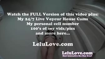 Lelu Love-Naked Giantess Pussy Asshole Puckering Closeups