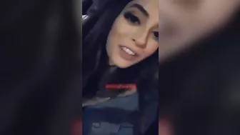 Abbie Maley Gives Sloppy Blowjob In Car