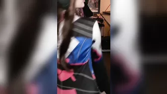 Dva Giving Her Biggest Fan A Special Blowjob