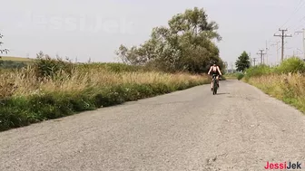 Risky Public Anal Sex Near Road Cyclist Got A Hot Cum In Her Ass Jessijek