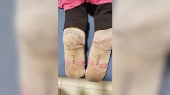 Sockjob Solejob Footjob Cum White Sockes