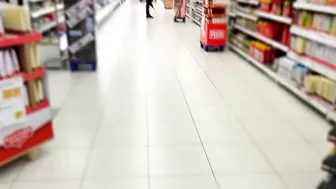 Risky Public Handjob In The Supermarket:ppp Day 4 Of 10 Day Cumchallenge