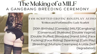 F4M Audio Roleplay - A Gangbang Breeding Ceremony For Future Milfs - Scripted Gangbang Audio