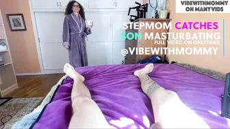 Pissed Off Jewish Stepmom Catches You Jerking Off