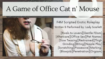 F4M Audio Roleplay - Rival Co-Worker Corners You In The Breakroom - Scripted Gentle Fdom