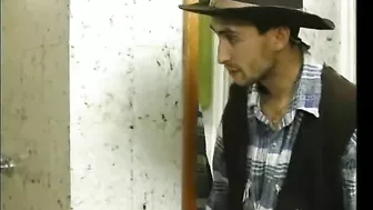 Cowboy Surprises German Girl In The Shower