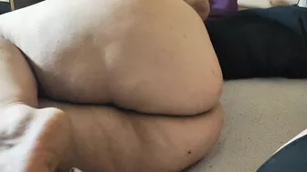 Checking My Bbw Wife's Fat Ass After Visiting Her Friend