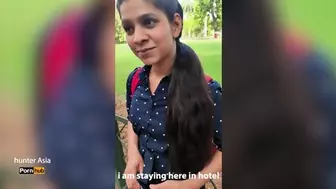 Indian College Girl Fucked For Money With Stranger