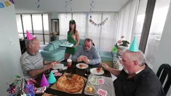 18-Year-Old Akira Shell Turns 68 And Fucks Her Sugar Daddy