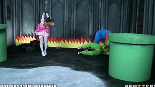 Mario And Luigi Parody Double Stuff - Brazzers