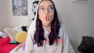 This Alternative Colombian With Purple Hair And Multiple Body Piercings Loves Having A Super Sexy Penis Into