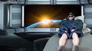 Orbiting Planet Earth Episode One - Xumu Monstrous Coat - Down Jacket Cum Bdsm Puffer Humping Solo Masturbation