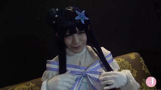 [Hentaicosplay] Idol Costumed Cunt With Mouth With A Incredible Sexy Upper Eye Says 'Come With Me ' And Fucks Her Backside Raw