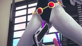 Raven Fell Into Cyborg's Trap